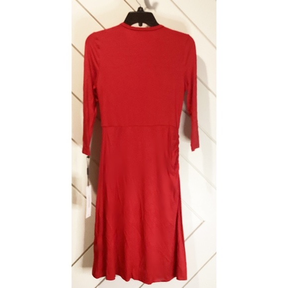 CALVIN Klein Side Ruched Jersey Dress 🌺IN STORES🌺 - Picture 3 of 3